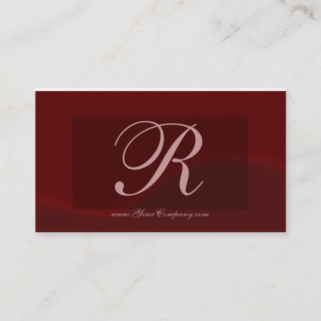 "R-" visitkort (Framsida)