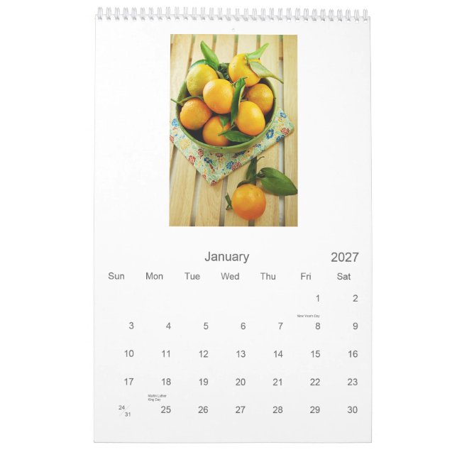 Rå 2010 - Matkalender Kalender (Jan 2027)