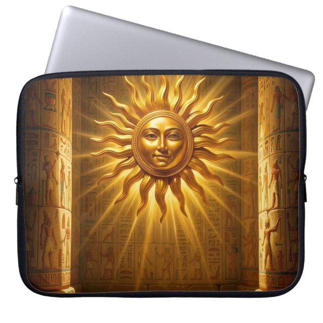 Ra – Ägyptischer Sonnengott´1 Laptop Fodral (Framsidan)