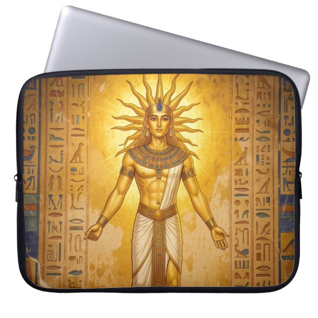 Ra – Ägyptischer Sonnengott´2 Laptop Fodral (Framsidan)