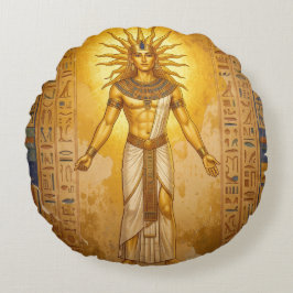 Ra – Ägyptischer Sonnengott´2 Rund Kudde