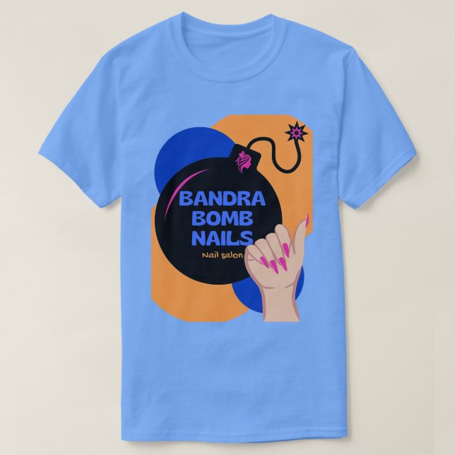 RA BOMB NAGEL T SHIRT (Design framsida)