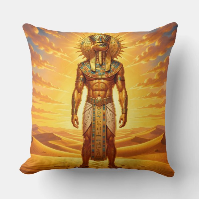 Ra – Egyptian Sun God´1 Kudde (Framsida)