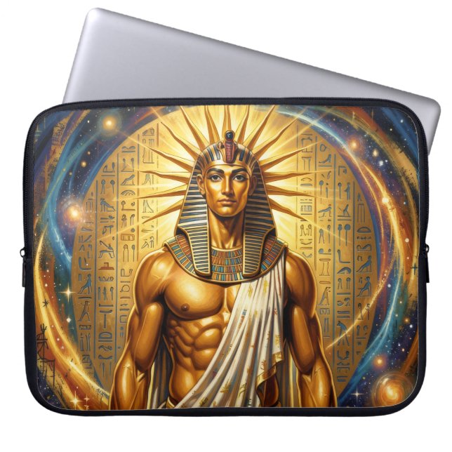 Ra – Egyptian Sun God´4 Laptop Fodral (Framsidan)