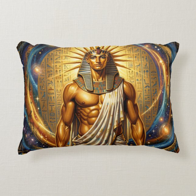 Ra – Egyptian Sun God´4 Prydnadskudde (Framsidan)