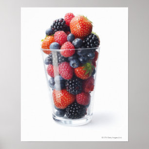 Rå fruktskaka poster