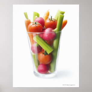 Rå grönsakskaka poster