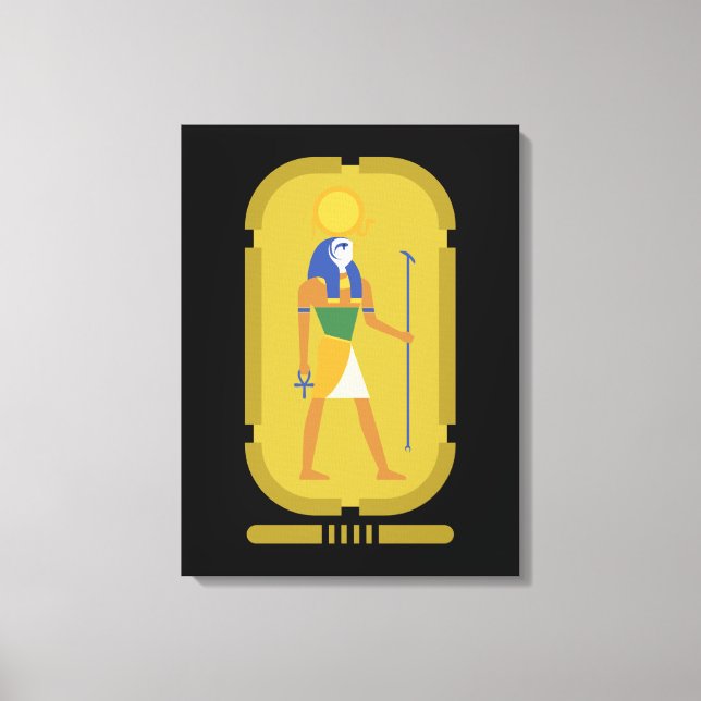 Ra Gud för Sol Canvastryck (Framsida)