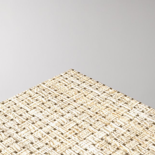 Rå Linneväv Havre Japandi Minimalistisk Canvastryck (Hörn (överst))