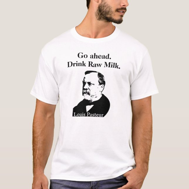 Rå mjölkT-tröja Tee Shirt (Framsida)