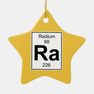 Ra - Radium Julgransprydnad Keramik