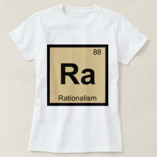 Ra - rationalism filosofi kemi symbol t shirt