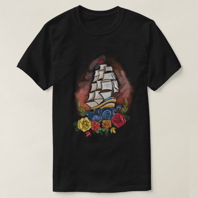 rå t-shirt (Design framsida)
