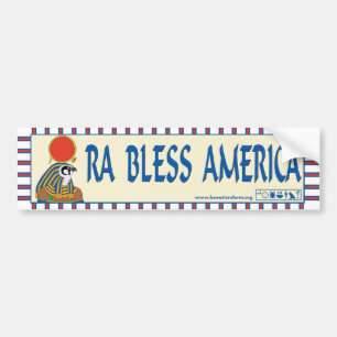 Ra Välsigna Amerika dekal