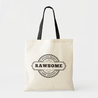 Rå Veganvegetarian Rawsome Tygkasse