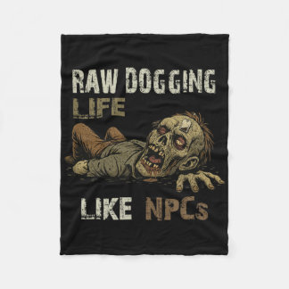 Råa Hundar Liv - Rollig Teag Zombie Npc Spelare Ha Fleecefilt