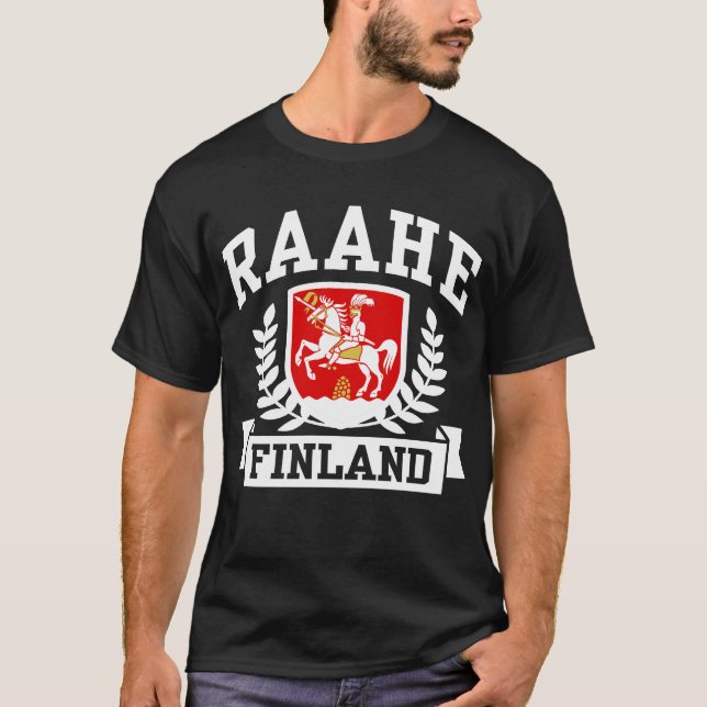 Raahe Finland T Shirt (Framsida)