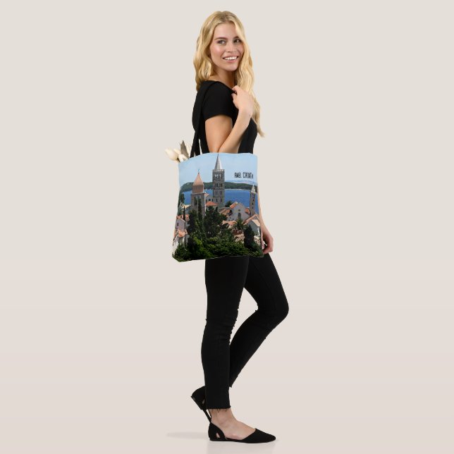 Rab, Kroatiens landskapsfoto Tygkasse (På modell)