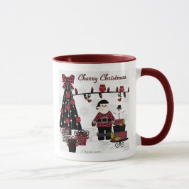 RAB Rockabilly Cherry-julklappar Mugg