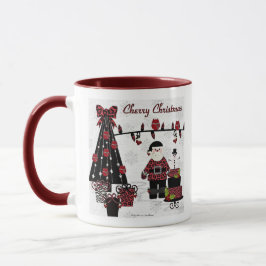 RAB Rockabilly Cherry-julklappar Mugg