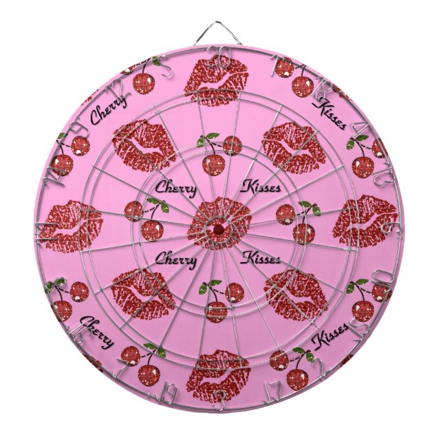 RAB Rockabilly Körsbärskyssar på Rosa Darttavla (Framsidan)