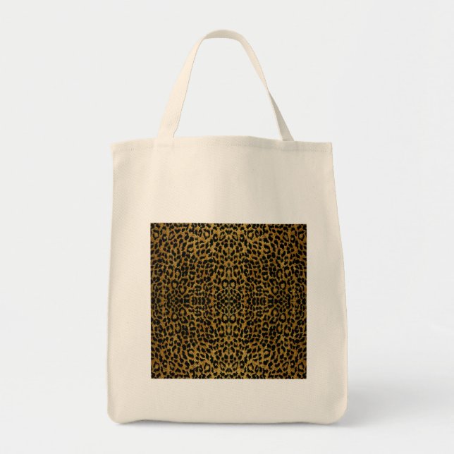RAB Rockabilly Leopard-utskrifter Tygkasse (Framsidan)