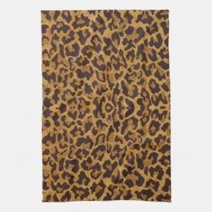 RAB Rockabilly Leopardtryck Köksduk Kökshandduk