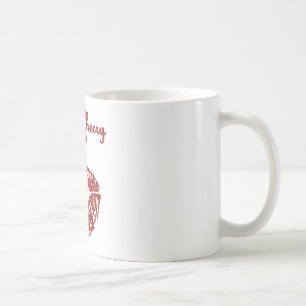 RAB Rockabilly Mycket Körsbär Kyss Kaffemugg