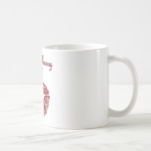 RAB Rockabilly Mycket Körsbär Kyss Kaffemugg (Höger)