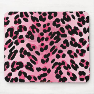 RAB Rockabilly Rosa Cheetah Skriv ut Musmatta