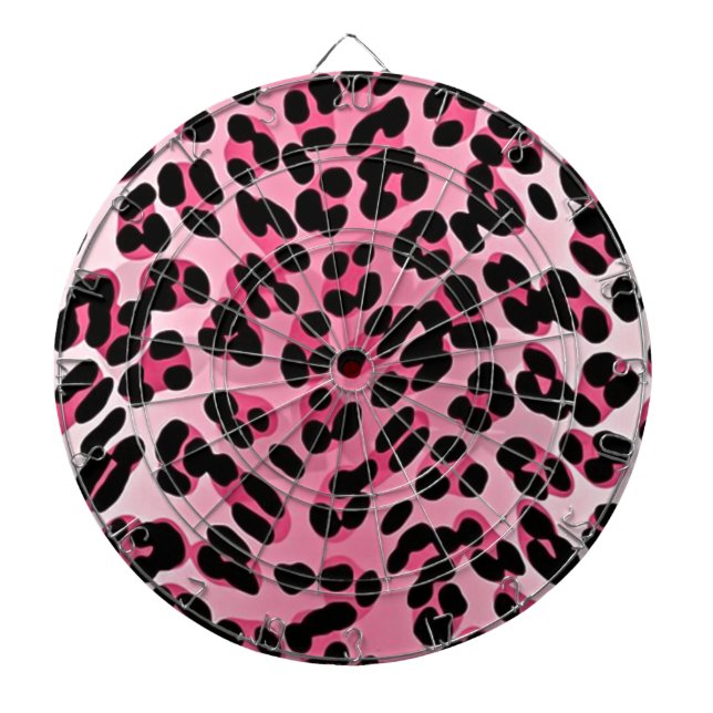 RAB Rockabilly Rosa Cheetah Skriv ut Piltavla (Framsidan)