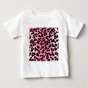 RAB Rockabilly Rosa Cheetah Skriv ut Tröja