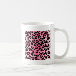 RAB Rockabilly Rosa Gepardtryck Kaffemugg