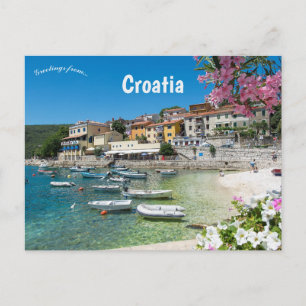 Rabac Kroatien Vykort