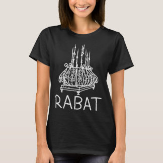 Rabat City Marocko souvenir-gåva för manar kvinnor T Shirt