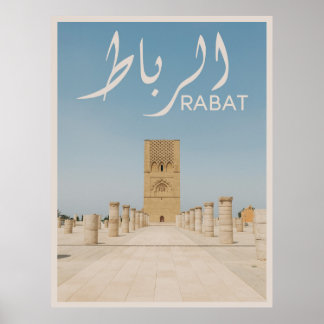 Rabat - Marocko Poster