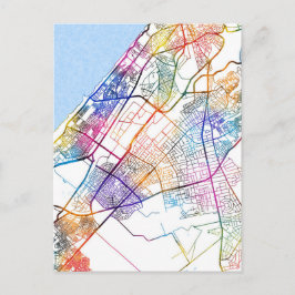 Rabat Marocko Stadskarta Vykort