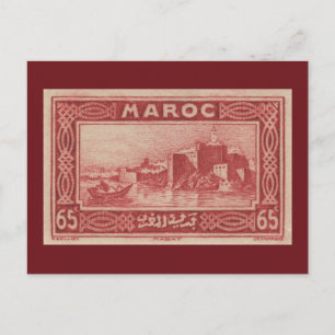 Rabat Marocko - vykort