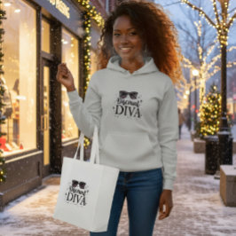 Rabatt Diva - Chic & Klok Shopping Drottning T Shirt