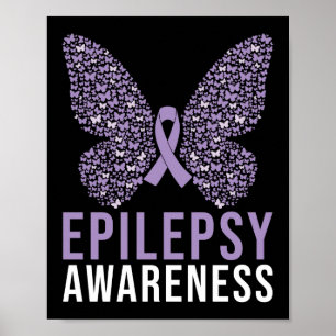Rabatt för epilepsimedvetenhet poster
