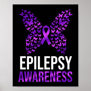 Rabatt för epilepsimedvetenhet poster