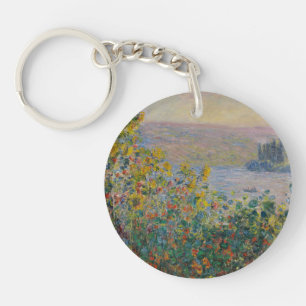 Rabatter vid Vétheuil, impressionistiskt landskap