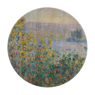 Rabatter vid Vétheuil, impressionistiskt landskap