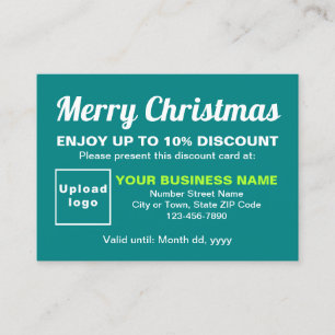 Rabattkort för Grönt under julhelg