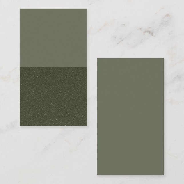 Rabattkort för halv texturerad Grönt - Anpassa (Fram/baksida)