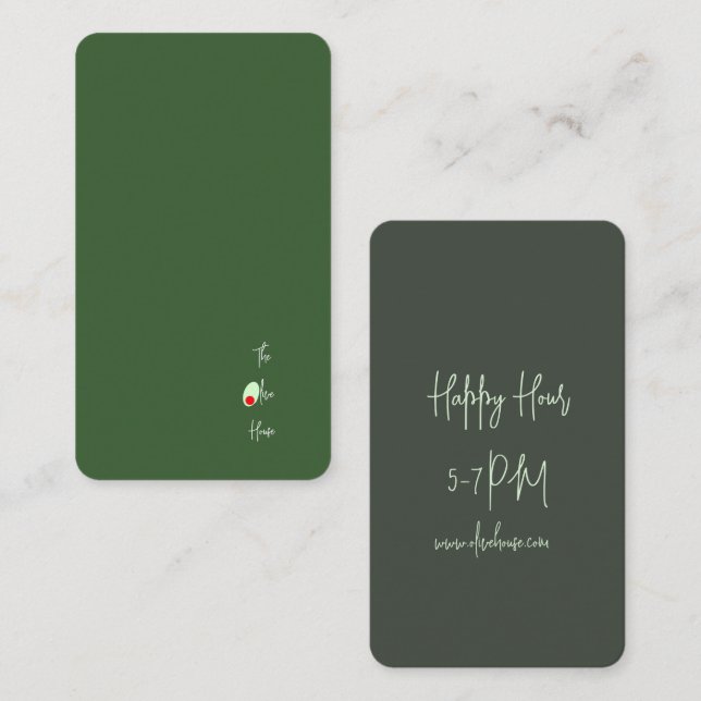 Rabattkort - företag (Fram/baksida)