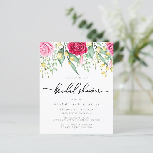 Rabattrött och Rosa ros botaniska Möhippan (Stående Fram)