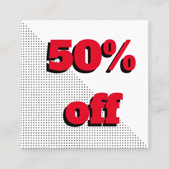 Rabattverifikation, paket i eller förmånskort lojalitetskort (Framsida)