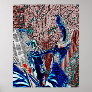 RABBI MED SHOFAR POSTER