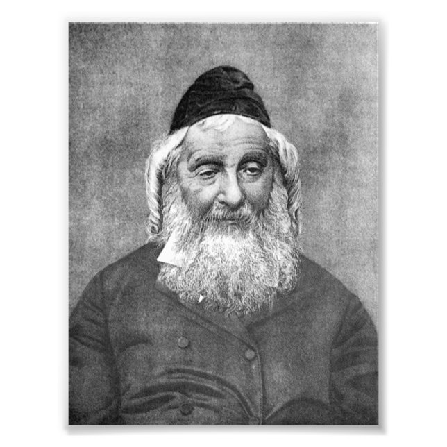 Rabbi Naftali Tzvi Yehuda Berlin - Netziv Fototryck (Framsidan)